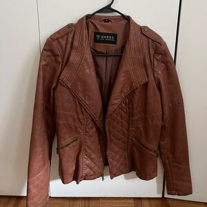 vintage guess leather jacket